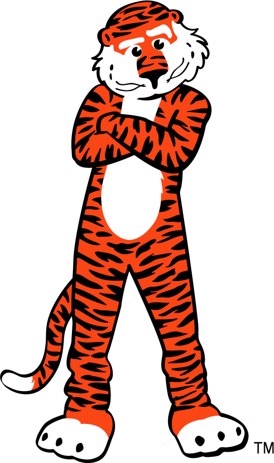 Auburn Tigers 2009-Pres Mascot Logo v2 iron on transfers for T-shirts